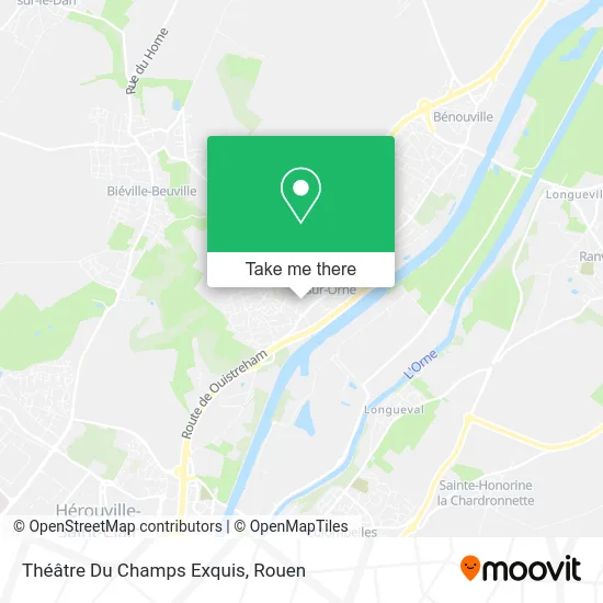 Théâtre Du Champs Exquis map