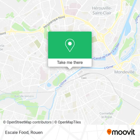 Escale Food map