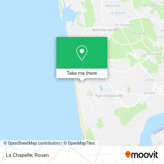 La Chapelle map
