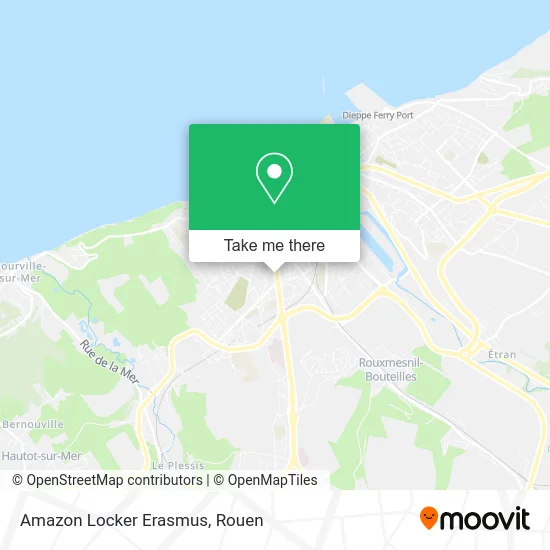 Amazon Locker Erasmus map