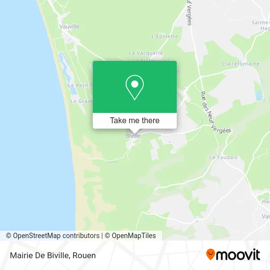 Mairie De Biville map