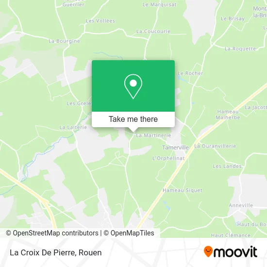 La Croix De Pierre map