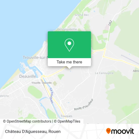 Château D'Aguesseau map