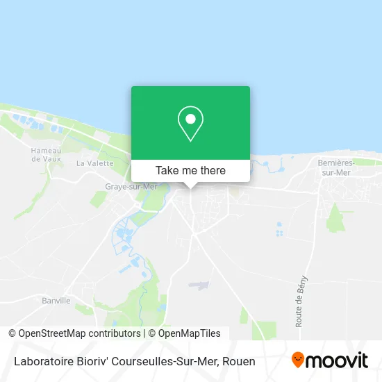 Laboratoire Bioriv' Courseulles-Sur-Mer map