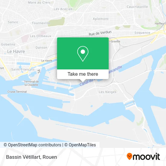 Bassin Vétillart map