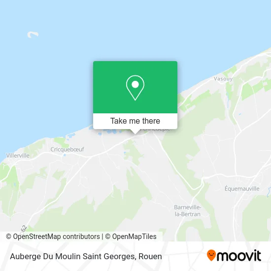 Auberge Du Moulin Saint Georges map