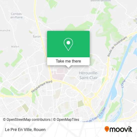 Le Pré En Ville map
