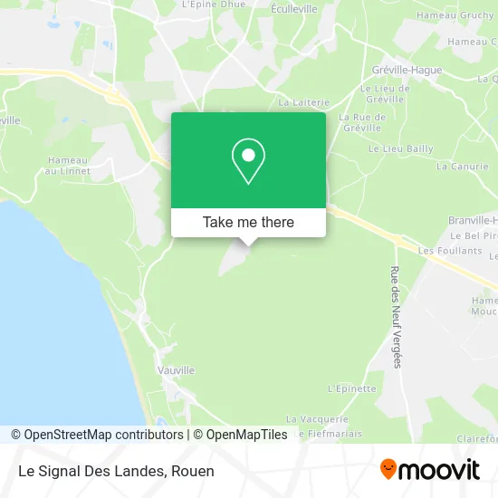 Le Signal Des Landes map