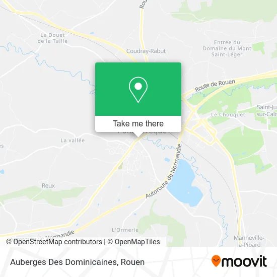 Auberges Des Dominicaines map