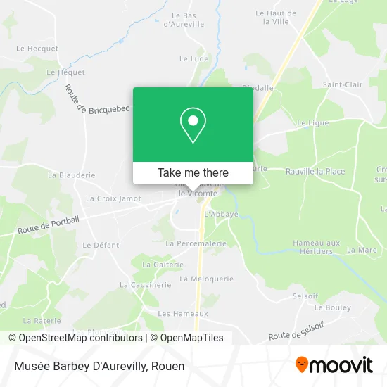 Musée Barbey D'Aurevilly map