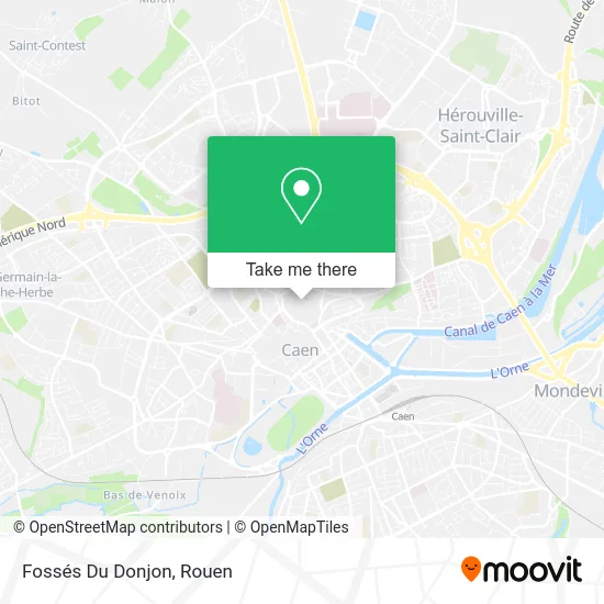 Fossés Du Donjon map