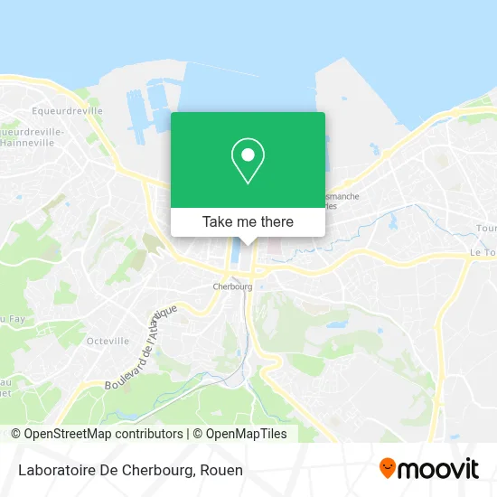 Laboratoire De Cherbourg map