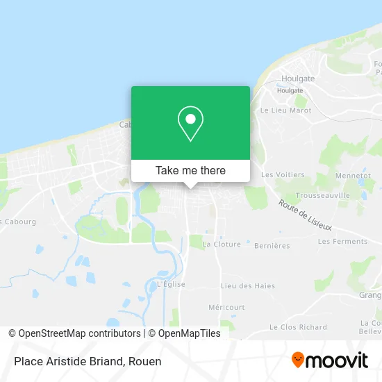 Place Aristide Briand map