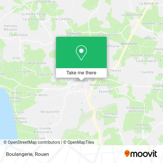 Boulangerie map