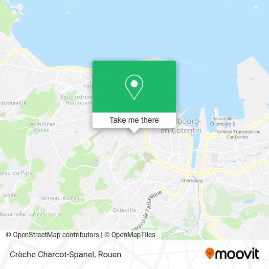 Crèche Charcot-Spanel map