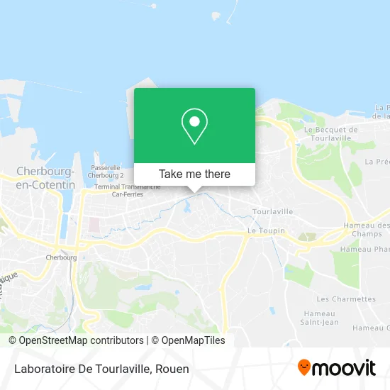 Laboratoire De Tourlaville map