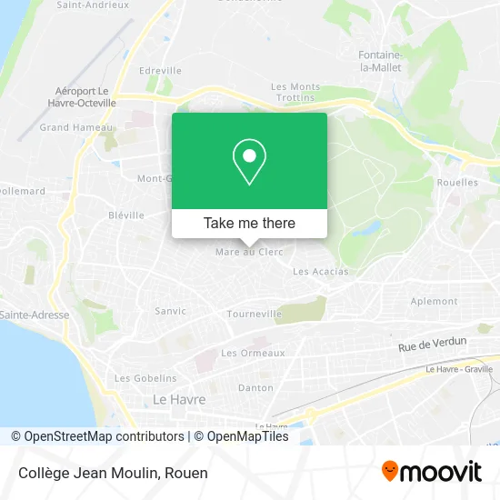 Collège Jean Moulin map