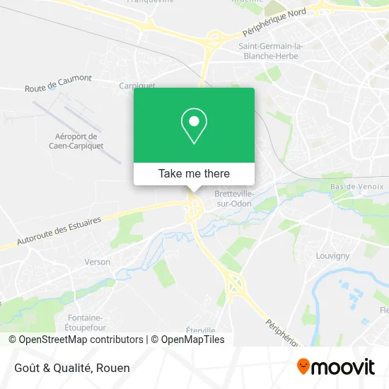 Goût & Qualité map