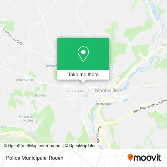 Police Municipale map