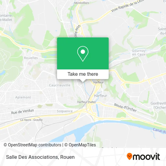 Salle Des Associations map