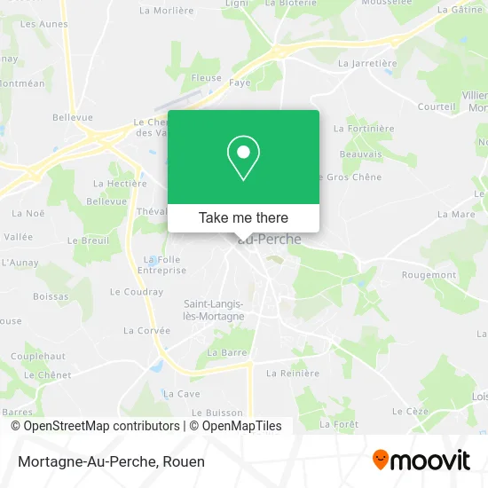 Mortagne-Au-Perche map