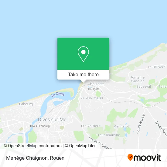 Manège Chaignon map