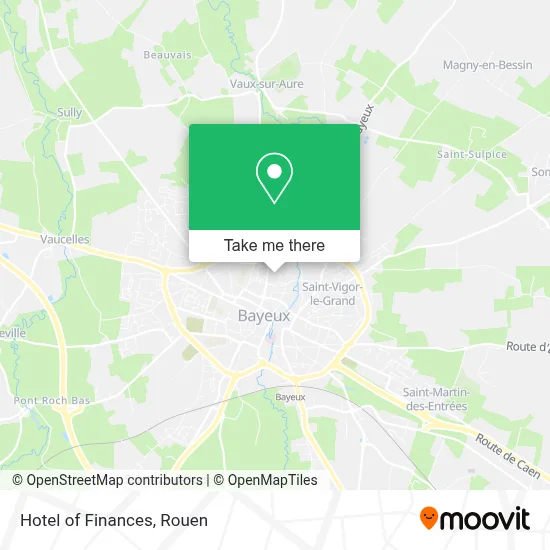 Hôtel Des Finances map