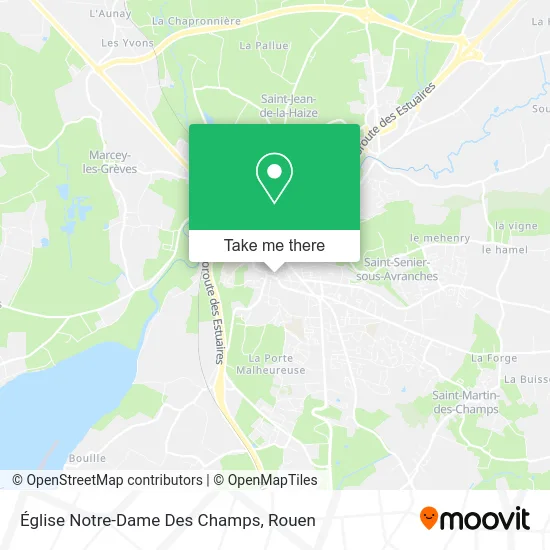 Église Notre-Dame Des Champs map