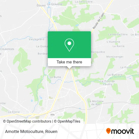 Amotte Motoculture map