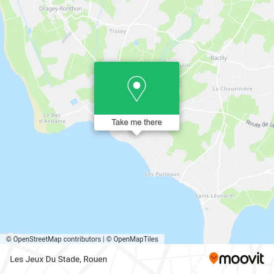 Les Jeux Du Stade map