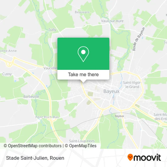 Stade Saint-Julien map