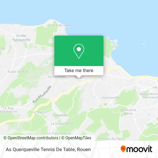 As Querqueville Tennis De Table map