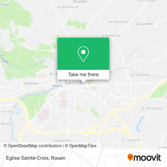 Église Sainte-Croix map