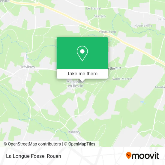 La Longue Fosse map