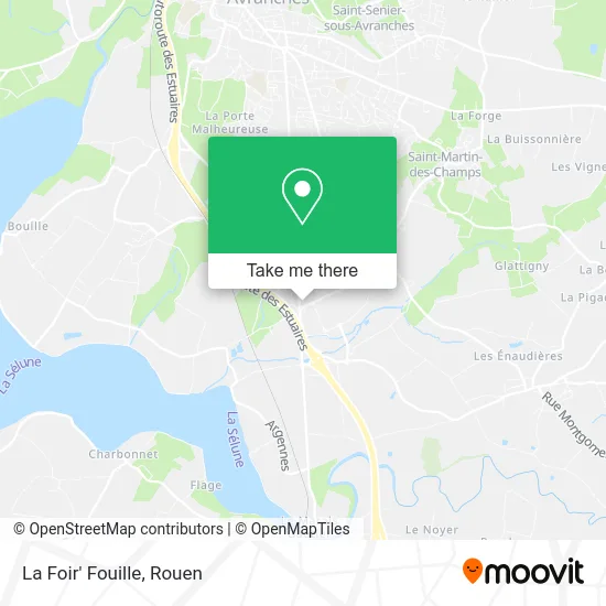 La Foir' Fouille map