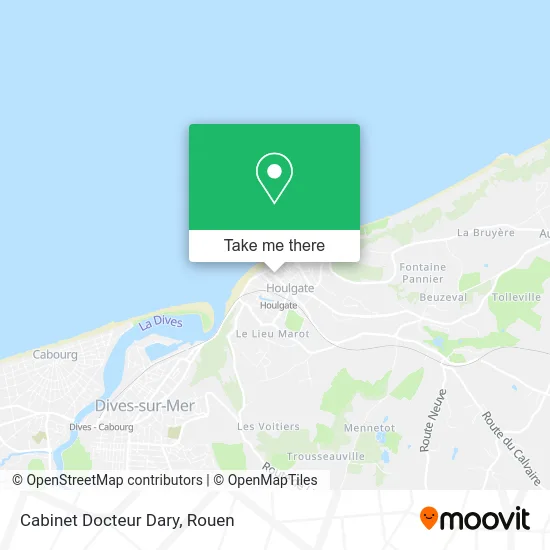 Cabinet Docteur Dary map