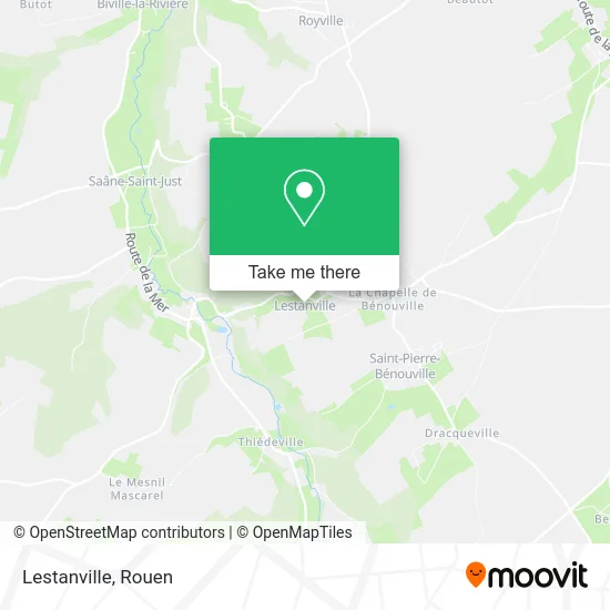 Lestanville map