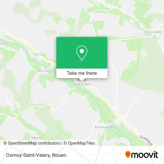 Osmoy-Saint-Valery map