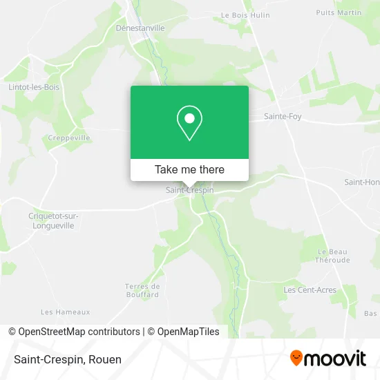 Saint-Crespin map