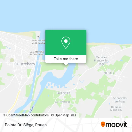 Pointe Du Siège map