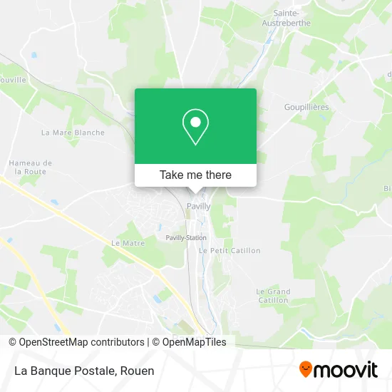 La Banque Postale map