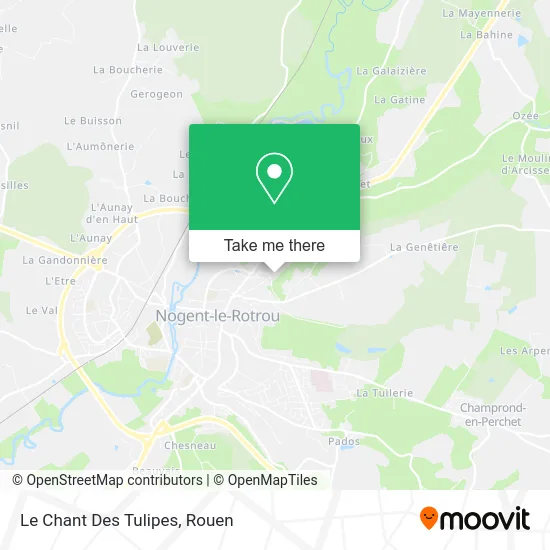 Le Chant Des Tulipes map