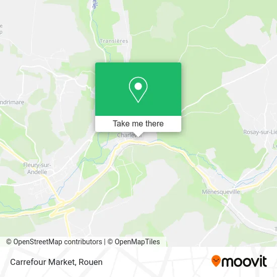 Carrefour Market map