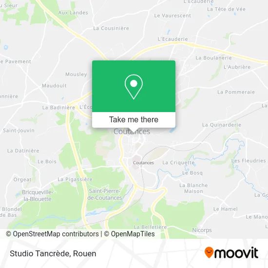 Studio Tancrède map