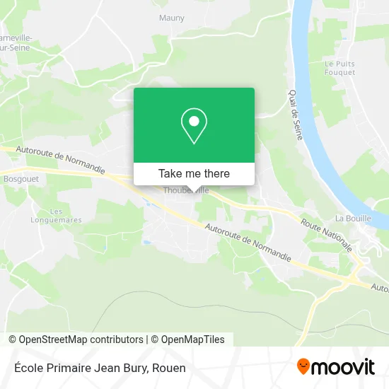 École Primaire Jean Bury map