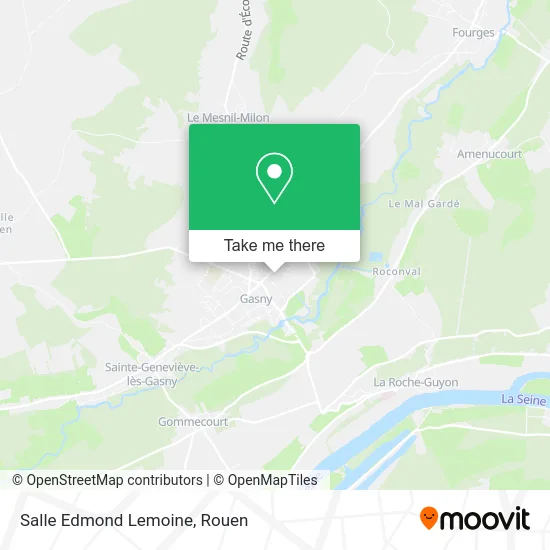 Salle Edmond Lemoine map