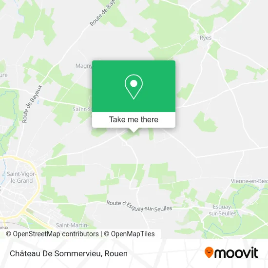 Château De Sommervieu map