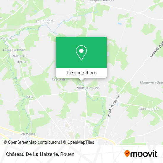 Château De La Haizerie map
