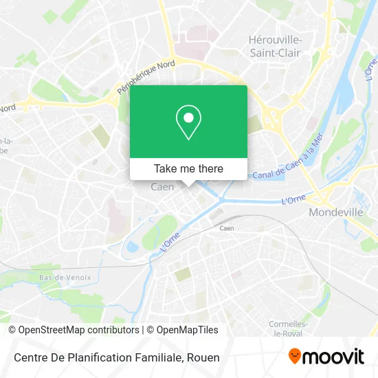 Centre De Planification Familiale map