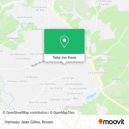 Hameau Jean Gilles map